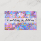 Arrière - plan opal Carte de visite Glitzy Jewelry (Devant)