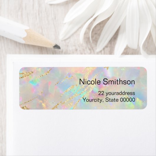 arrière - plan opal étiquettes (En situation)