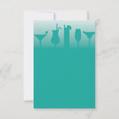 Arrière - plan pour des invitations de cocktail (Dos)