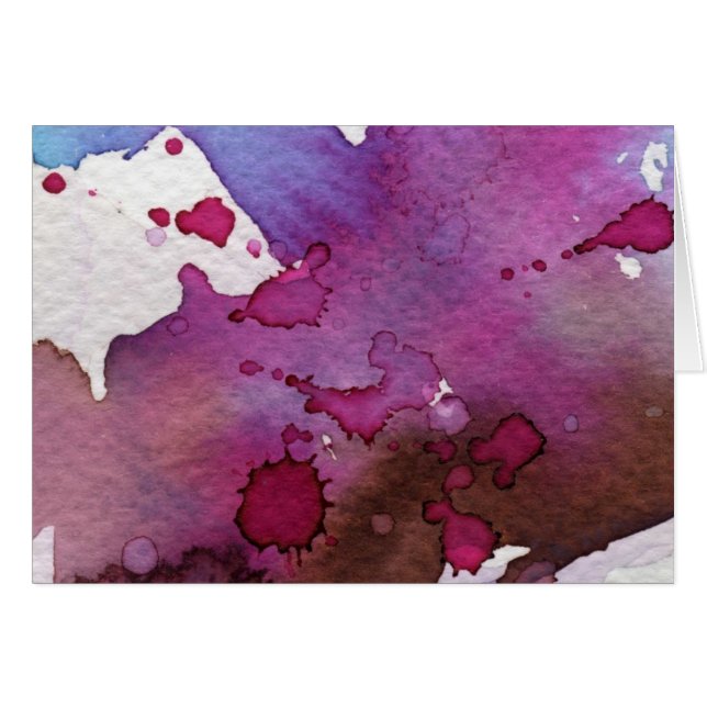 Arrière - plan pourpre d'aquarelle (Devant horizontal)