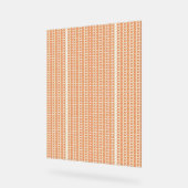 arrière - plan rayé orange et blanc avec petit (Angle)