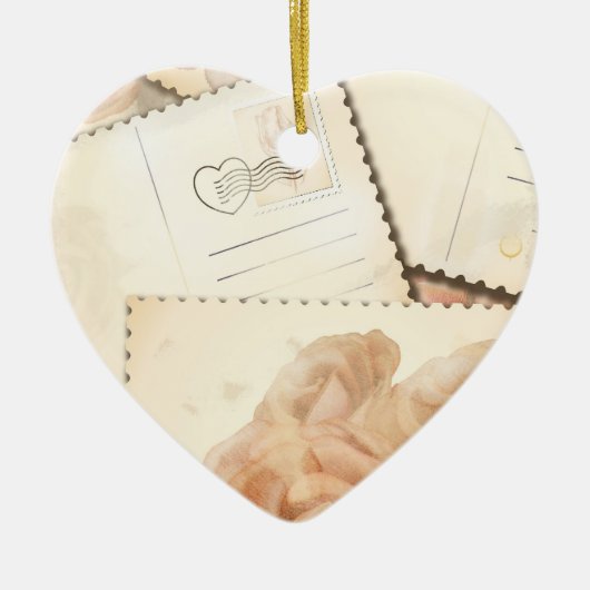 Arrière - plan romantique rétro, ornement (Devant)