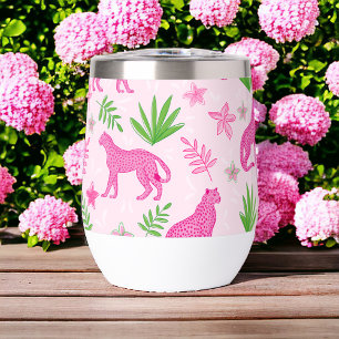 Arrière - plan rose Cheetah