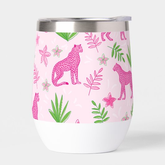 Arrière - plan rose Cheetah (Gauche)