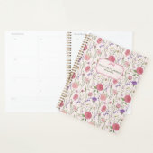 Arrière - plan rose clair, prairie, jardin fleuri (Devant avec enveloppe)