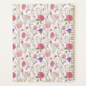 Arrière - plan rose clair, prairie, jardin fleuri (Dos)