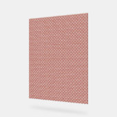 arrière - plan rose et blanc avec motif (Angle)