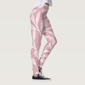 Arrière - plan rose, Leggings floraux (Droite)