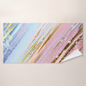 Arrière - plan rose texturé (Serviette de bain)