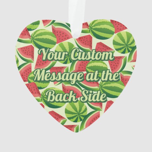 Arrière - plan sans couture de pastèque (dos)