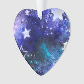 Arrière - plan spatial avec étoiles (devant)