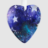 Arrière - plan spatial avec étoiles (devant)