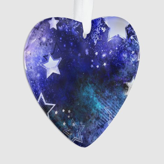 Arrière - plan spatial avec étoiles (devant)