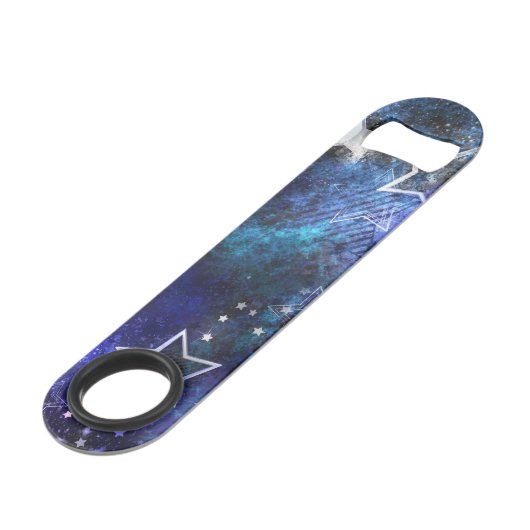 Arrière - plan spatial avec étoiles (Devant angulaire)