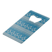 Arrière - plan tricoté par bleu (Dos Angle)