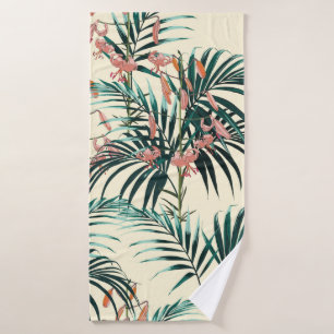 Arrière - plan tropical aux plantes de jungle. San