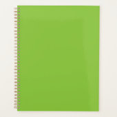 Arrière-plan vert citron plat - Texture scolaire (Devant)