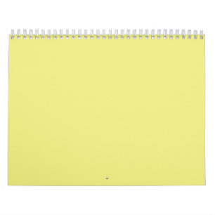 Arrière - plans jaunes pastel sur un calendrier