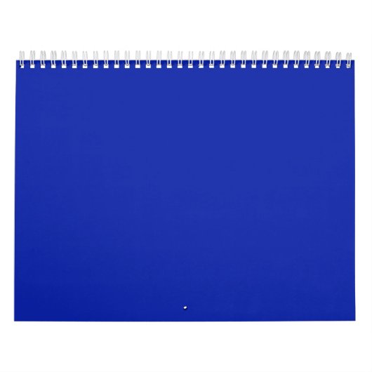Arrière - plans Royal Blue sur un calendrier (Protection)