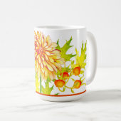 Arrivée d'automne sur une Mug classique (15 oz) (Devant droit)