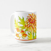 Arrivée d'automne sur une Mug classique (15 oz) (Devant gauche)