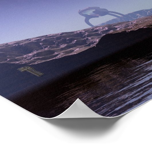 Arrivée Version 5.0 (18" x 12") Affiche d'art (Coin)