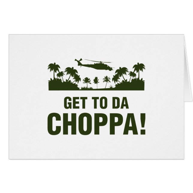 Arrivez au DA Choppa (Devant horizontal)