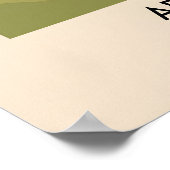 Arrochar Alps Munros van Schotland Poster (Hoek)