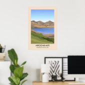Arrochar Alps Munros van Schotland Poster (Thuiskantoor)