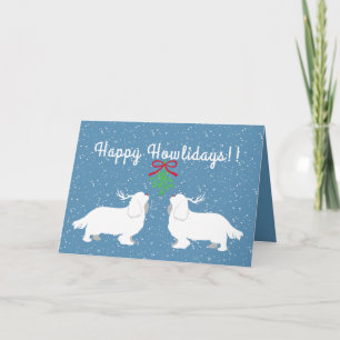 Arrogante Koning Charles Spaniel Holiday Card Feestdagen Kaart