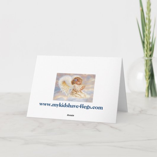 Arrogante Koning Charles Spaniel Sympathy Card Kaart (Achterkant)