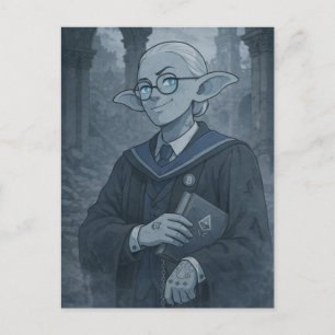 Arrogantie / Professor / Universiteit Briefkaart