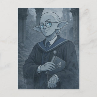 Arrogantie / Professor / Universiteit Briefkaart