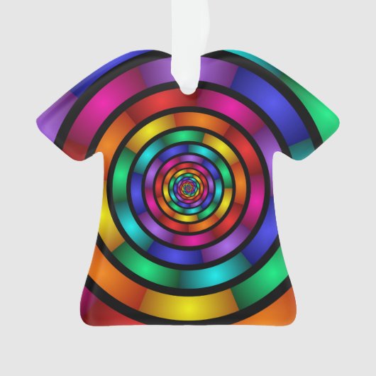 Arrondi et psychédélique coloré Art moderne fracta (devant)