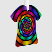 Arrondi et psychédélique coloré Art moderne fracta (devant)