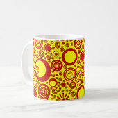Arrondissements, Mug à café jaune-rouge (Devant gauche)