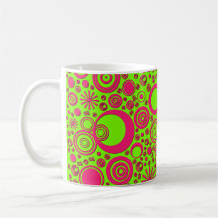 Arrondissements, Mug de café vert rose