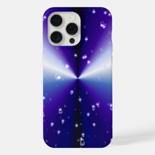 Arrosage avec étoiles sur bleu violet noir arc-en-