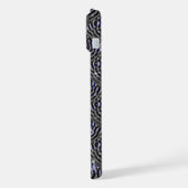 Arrosage sur métal gris bleu (Côté gauche)