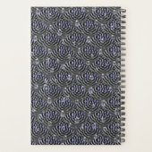 Arrosage sur métal gris bleu (Dos)