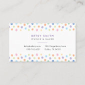 Arrosez le carte de visite de boulangerie de petit (Dos)