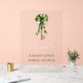 Arrosoir de mariage aquarelle clé or et trèfle (Mariage)