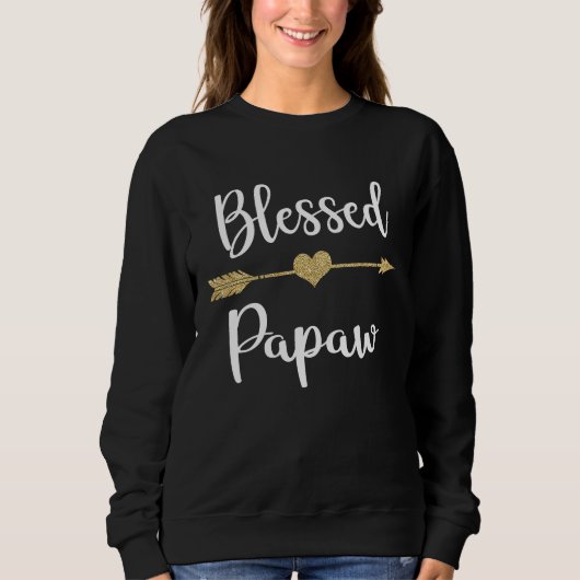 Arrow Blessed Papaw   Idea For Thanksgiving Trui (Voorkant)