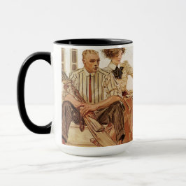 Arrow Collar tegenwerking, 1910 by Leyendecker Mok