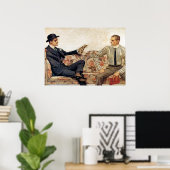 Arrow Collar tegenwerking, 1912 by Leyendecker Poster (Thuiskantoor)