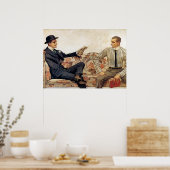 Arrow Collar tegenwerking, 1912 by Leyendecker Poster (Keuken)