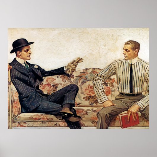 Arrow Collar tegenwerking, 1912 by Leyendecker Poster (Voorkant)