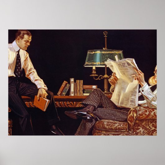 Arrow shirt Collars, American Advertisement, 1914 Poster (Voorkant)