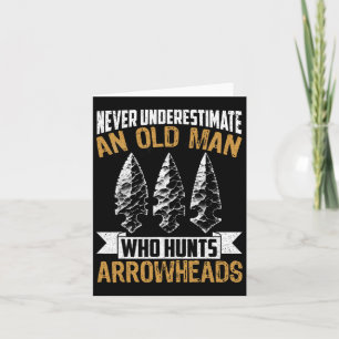 Arrowhead Hunter Shirt Oude Man Opa Arrowhead H Kaart