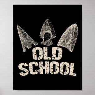 Arrowiad Hunting Old School Archery Arrow Poster
